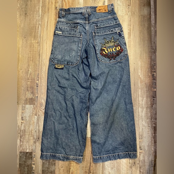 SOLD - JNCO baggy jeans brought new, never worn. women's sizing y2k 2000s - Picture 1 of 7